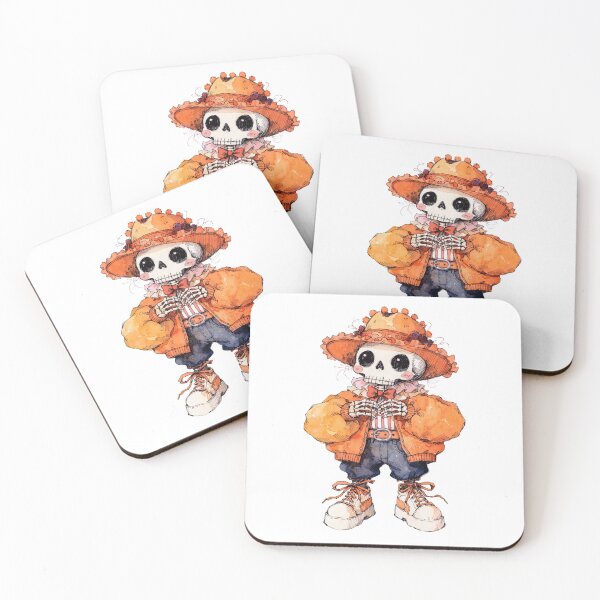 Item preview, Spooky Halloween Skeleton Cowboy designed and sold by HegArt23.
