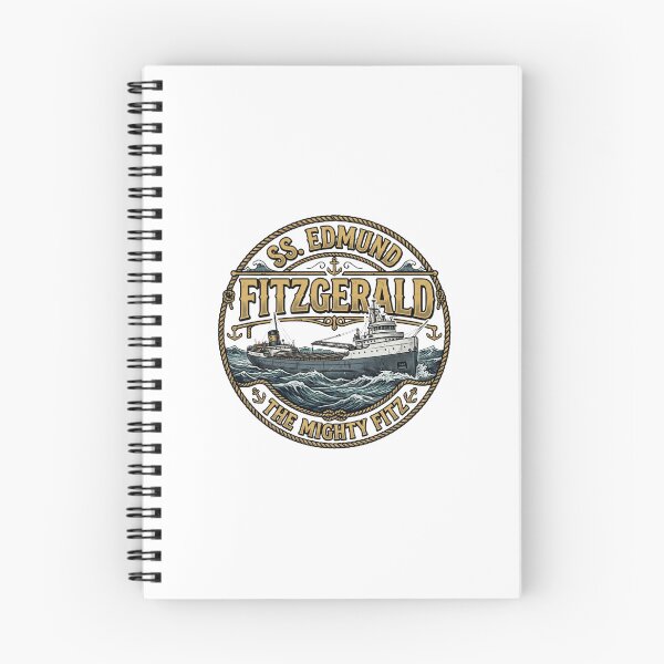 Item preview, mighty fitz great lakes ship history designed and sold by ArtDesignTp.