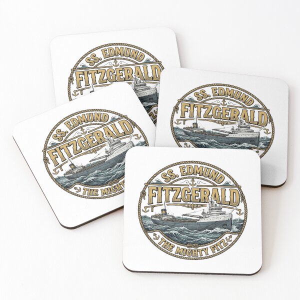 Item preview, mighty fitz great lakes ship history designed and sold by ArtDesignTp.