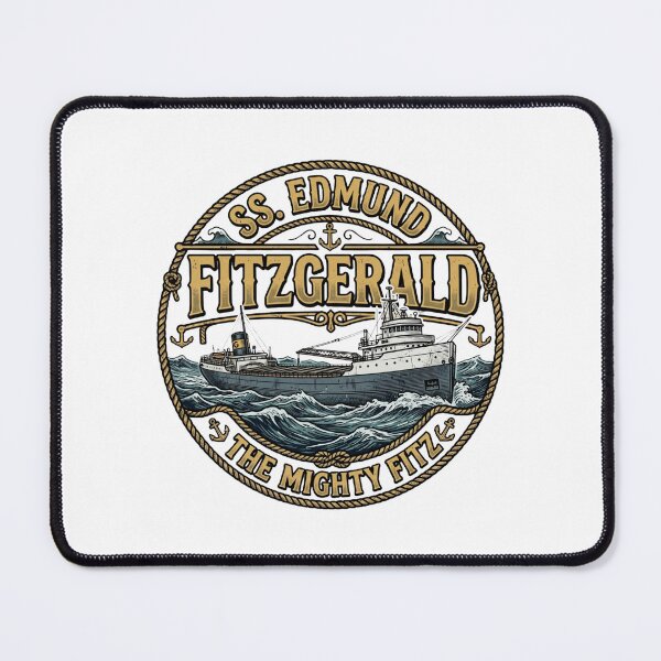 Item preview, mighty fitz great lakes ship history designed and sold by ArtDesignTp.
