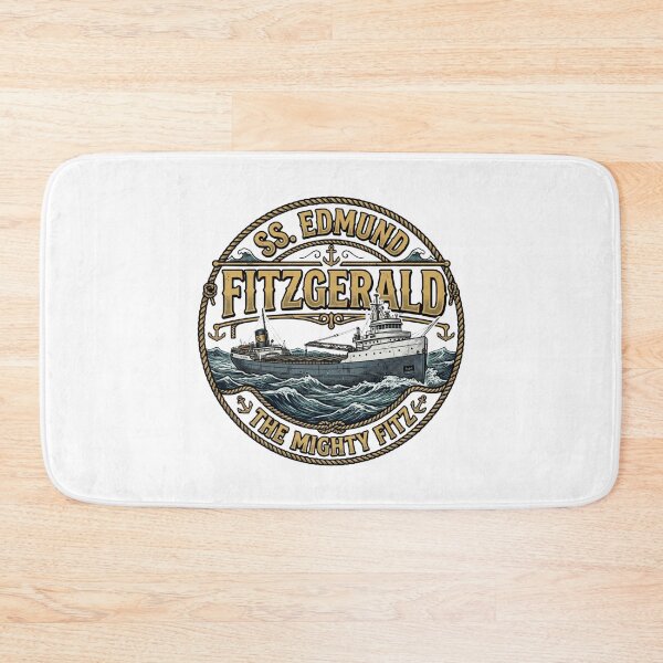 Item preview, mighty fitz great lakes ship history designed and sold by ArtDesignTp.