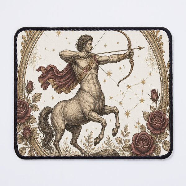Item preview, Sagittarius Zodiac Vintage T-Shirt – Elegant Astrology Gift for Women designed and sold by SunnyDesign82.