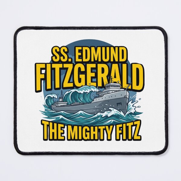 Item preview, lake superior freighter heritage art mighty fitz designed and sold by ArtDesignTp.