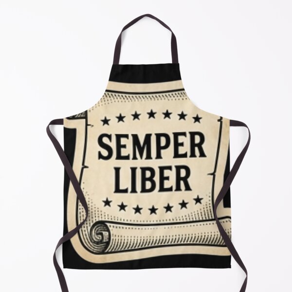 Item preview, Vintage 1776 Semper Liber Patriotic Revolutionary War Scroll Engraving designed and sold by DarkOriginArts.