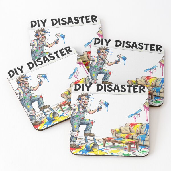 Item preview, DIY Disaster - Painting Fail Funny Cartoon designed and sold by Petringo.
