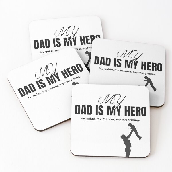 Item preview, My Dad Is My Hero - Father's Day designed and sold by AerynnXIdris.