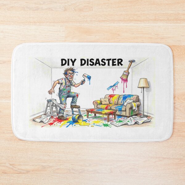 Item preview, DIY Disaster - Painting Fail Funny Cartoon designed and sold by Petringo.