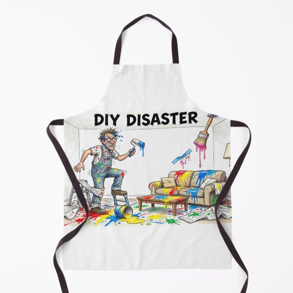 Item preview, DIY Disaster - Painting Fail Funny Cartoon designed and sold by Petringo.