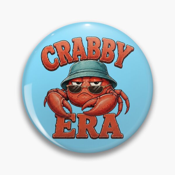 Item preview, Crabby Era Grumpy Crab designed and sold by olosra.
