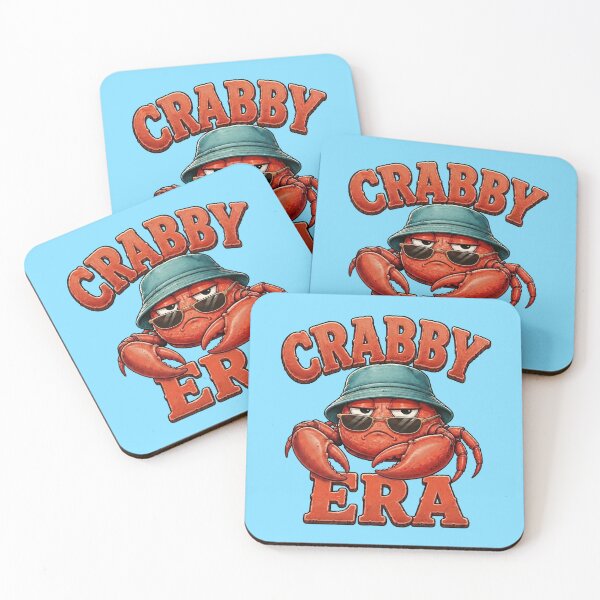 Item preview, Crabby Era Grumpy Crab designed and sold by olosra.