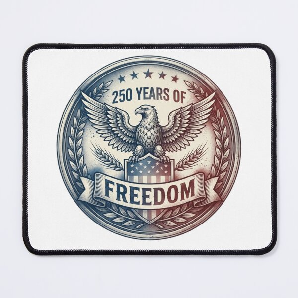 Item preview, Commemorative Emblem: 250 Years of Freedom designed and sold by CHRIST5000.