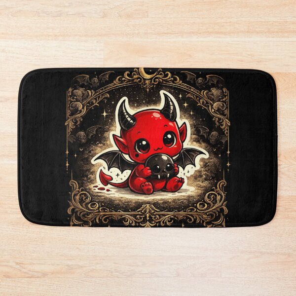 Item preview, Cute Devil Baby Sticker | Kawaii Gothic Demon Art | Spooky Cute Alternative Aesthetic designed and sold by yofeustore.