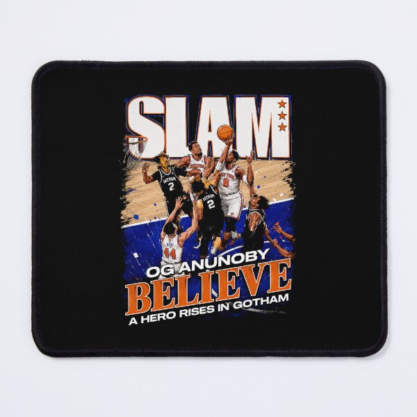 Item preview, OG Anunoby Believe A Hero Rises In Gotham SLAM designed and sold by DETOYASHALL.
