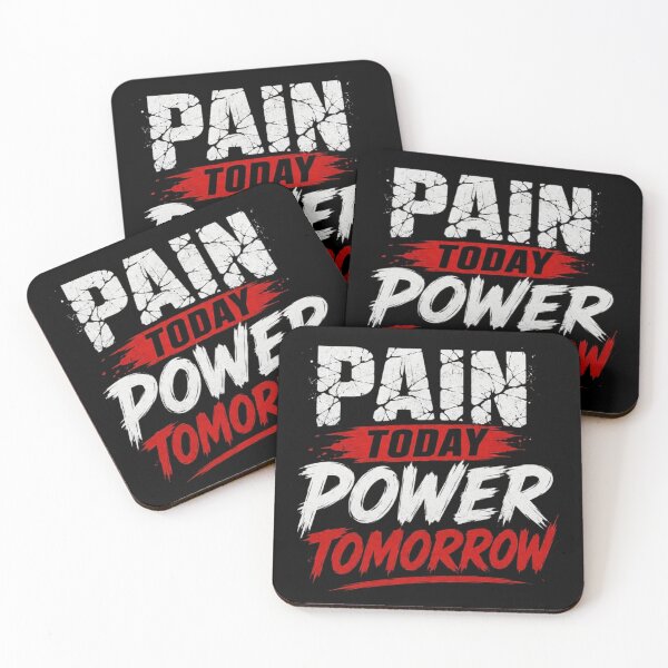 Item preview, Pain Today Power Tomorrow Fitness Motivation T-Shirt designed and sold by tupuedesmas.