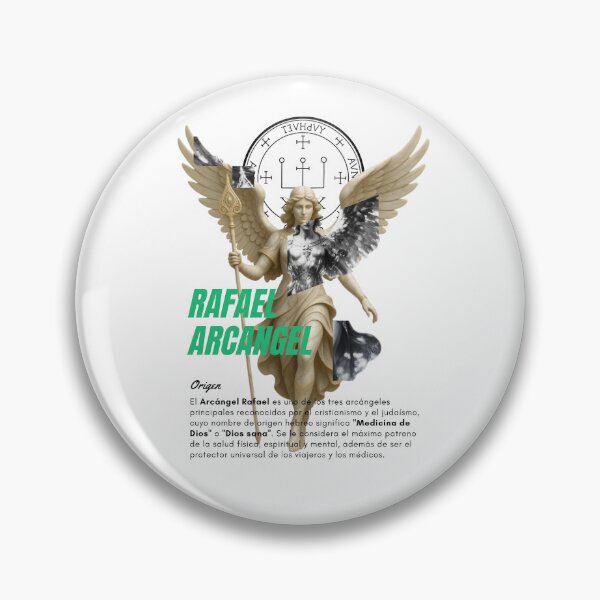 Item preview, Archangel Raphael the Healer designed and sold by MapachardoStoreRB.