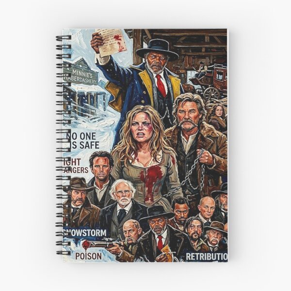 Item preview, Minnie’s Haberdashery: A Cold, Bloody Welcome – The Hateful Eight Fine Art Print designed and sold by Art's Diner.
