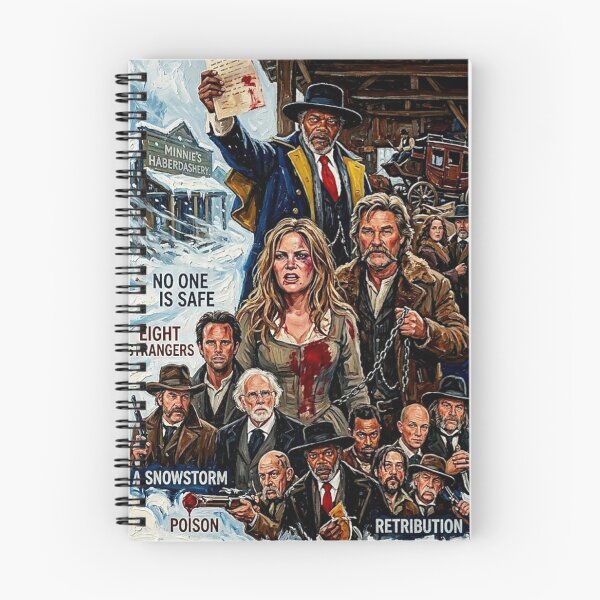 Item preview, Minnie’s Haberdashery: A Cold, Bloody Welcome – The Hateful Eight Fine Art Print designed and sold by Art's Diner.