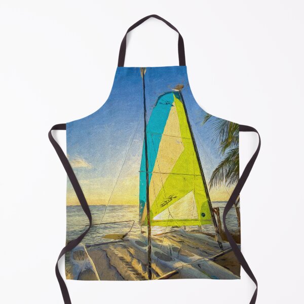 Item preview, Catamaran Barbados Sunset Beach Art designed and sold by Londonimages.