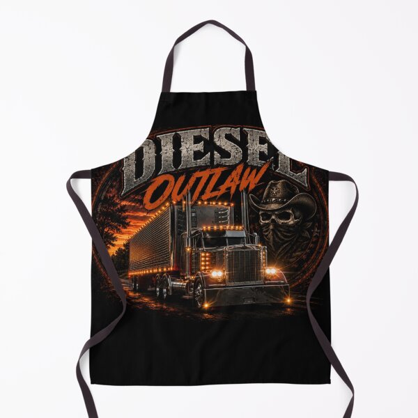 Item preview, Diesel Outlaw – Chrome Rebel Semi Truck | Big Rig Trucker Shirt designed and sold by Diesel outlaw .