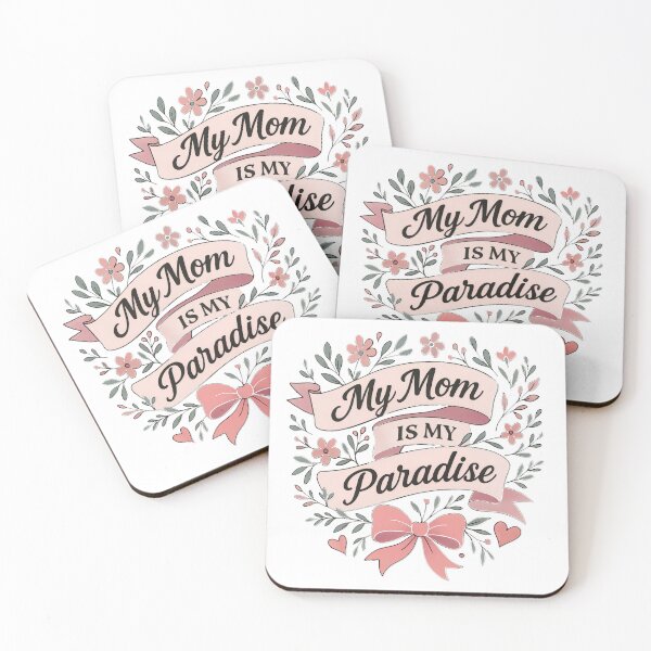 Item preview, Mom Is My Paradise Floral Watercolor Keepsake designed and sold by Nuvoro Gifts.