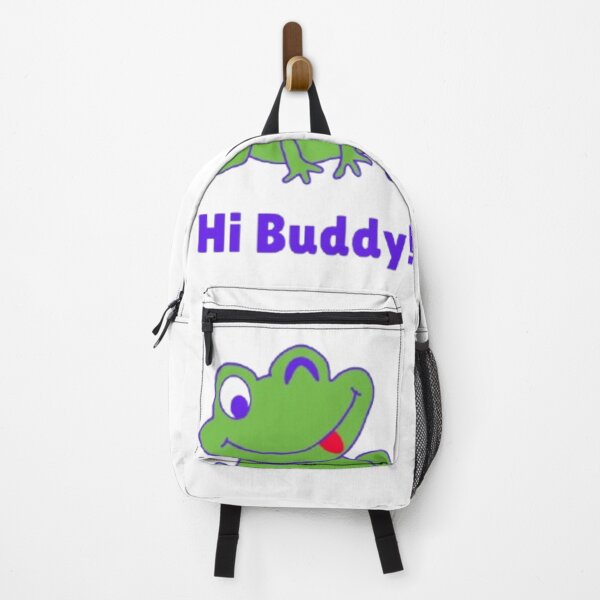 Item preview, Happy Green Frog Saying Hi Buddy designed and sold by DAILYNEEDSS.