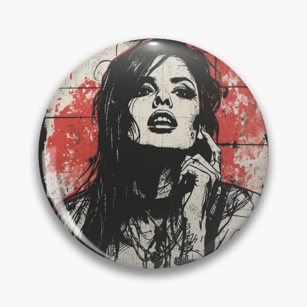 Item preview, Punk Riot Girl Red Splatter designed and sold by ERODED SELF.