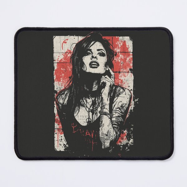 Item preview, Punk Riot Girl Red Splatter designed and sold by ERODED SELF.