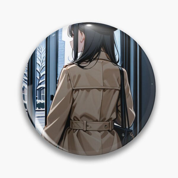Item preview, Fashion - stride woman beige trench designed and sold by AnimeShin.