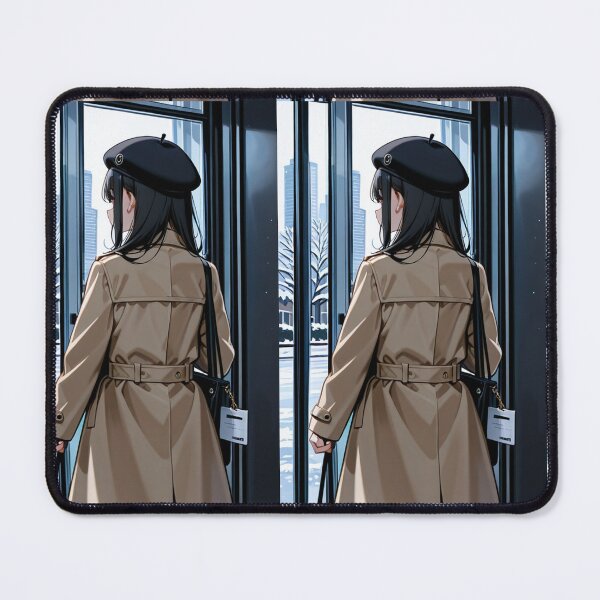 Item preview, Fashion - stride woman beige trench designed and sold by AnimeShin.