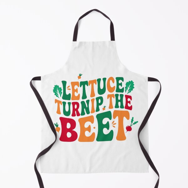 Item preview, LETTUCE TURNIP THE BEET - Playful Vegan Typography Design designed and sold by Inklyst.