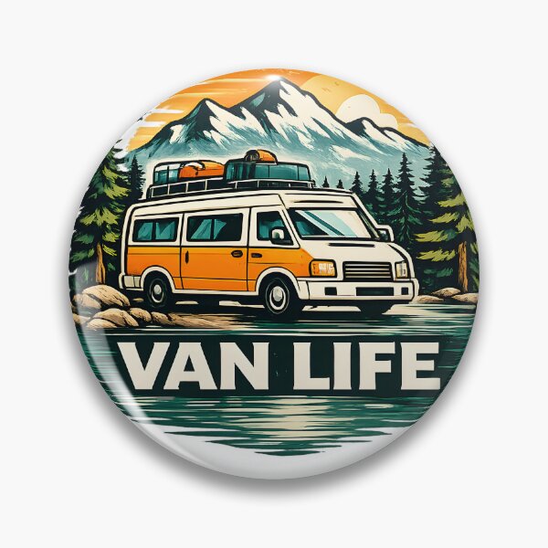 Item preview, Van Life Adventure Camper Shirt designed and sold by CreativeMindsetLab.