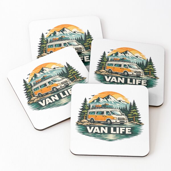 Item preview, Van Life Adventure Camper Shirt designed and sold by CreativeMindsetLab.