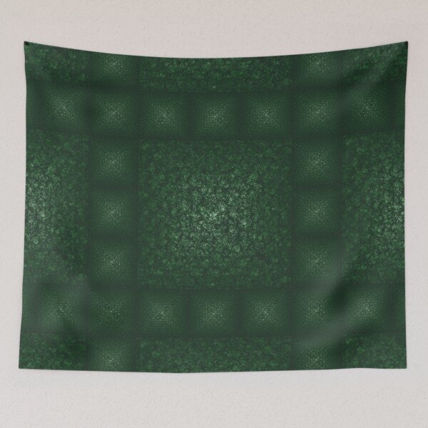Item preview, Abstract pattern of green color with geometric structure designed and sold by Cherevan.