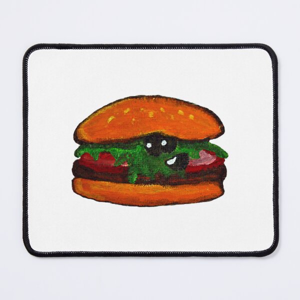 Item preview, Cute Happy Burger designed and sold by BristlyCrow.