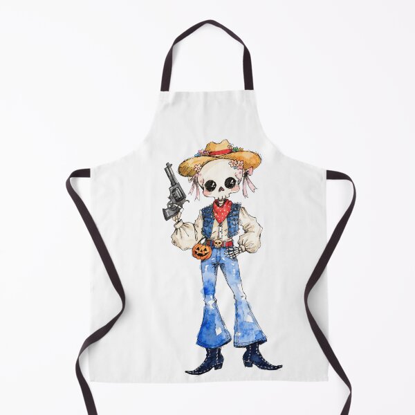 Item preview, Spooky Halloween Skeleton Cowboy designed and sold by HegArt23.