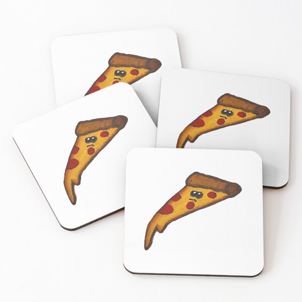 Item preview, Worried Cute Pizza designed and sold by BristlyCrow.