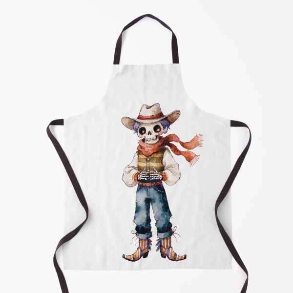 Item preview, Spooky Halloween Skeleton Cowboy designed and sold by HegArt23.