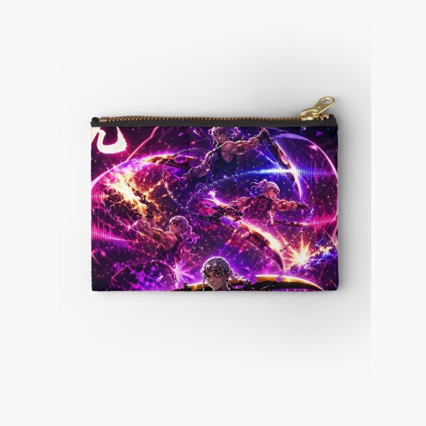 Item preview, Tengen Uzui Sound Hashira | Demon Slayer Neon Anime Samurai Art Poster designed and sold by Dyan4.