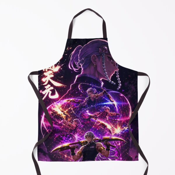 Item preview, Tengen Uzui Sound Hashira | Demon Slayer Neon Anime Samurai Art Poster designed and sold by Dyan4.