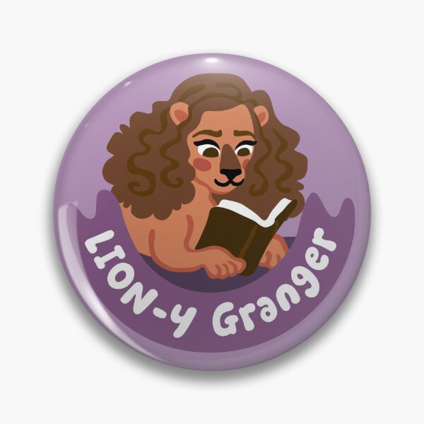 Item preview, MAGICAL Animal Puns - LION-Y Granger designed and sold by Victoria Barron.
