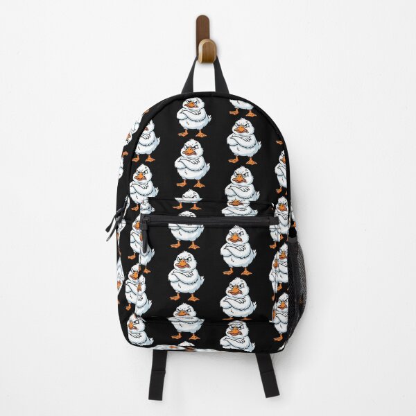 Item preview, Funny Grumpy Goose Angry Bird Cartoon Sticker designed and sold by DuckOddity.