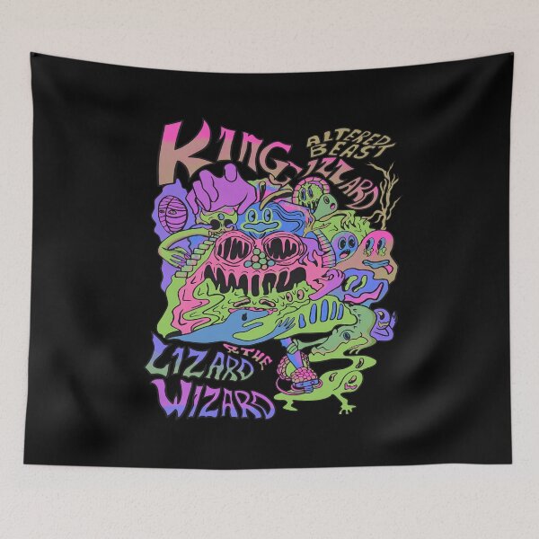 Item preview, King Gizzards Altered Beast Lizard Wizards designed and sold by Jakenergen.