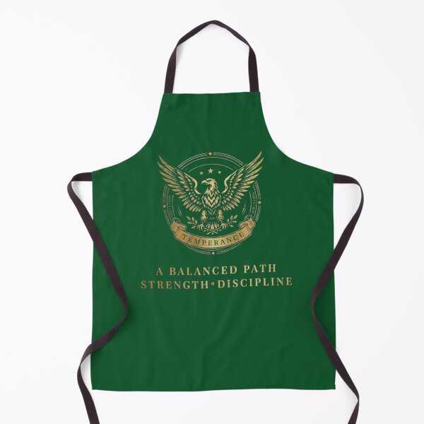Item preview, Temperance: A Balanced Path- Stoic Eagle Emblem designed and sold by CrownINDesign.