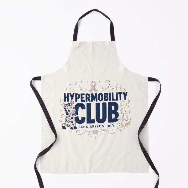 Item preview, Hypermobility Club - Bend Responsibly Cute Zebra EDS Awareness Design designed and sold by BlackSector77.
