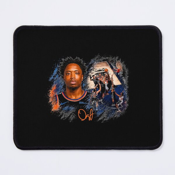 Item preview, OG Anunoby New York Knicks Signature Graphic NBA Finals 2026 designed and sold by DETOYASHALL.