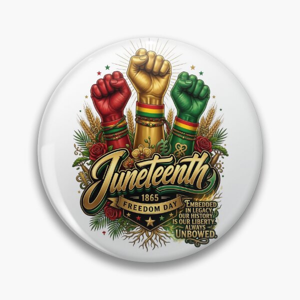 Item preview, Juneteenth Freedom Day Fist designed and sold by Sovereign Supply Co..
