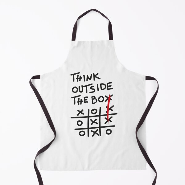 Item preview, Think Outside The Box Tic Tac Toe Creative Quote designed and sold by Macias123.