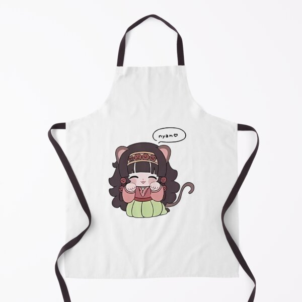 Item preview, Mystic Shrine Maiden Neko - Whimsical Speech Bubble Kitten designed and sold by Mrdonut-ARt.