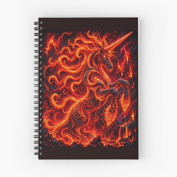 Item preview, ⚡ ELEMENTAL UNICORNS COLLECTION - MAGMA - v2 designed and sold by WheelieGdArt.