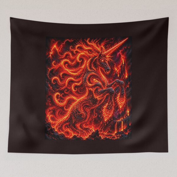 Item preview, ⚡ ELEMENTAL UNICORNS COLLECTION - MAGMA - v2 designed and sold by WheelieGdArt.
